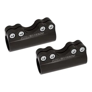 Arlen Ness, abrazadera de manillar Molular de aluminio forjado negro 1"