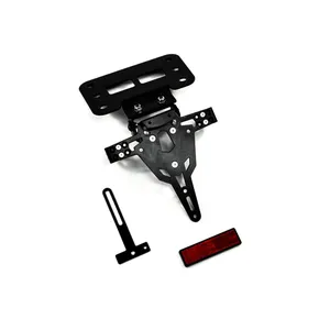 Soporte de matrícula Zieger Pro negro