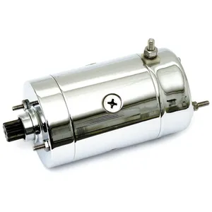 Motor de arranque, estilo Hitachi. Cromado