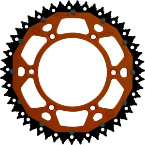Corona metálica de transmisión para motocicleta Harley-Davidson