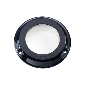 Barnett, tapa derby transparente. Negro