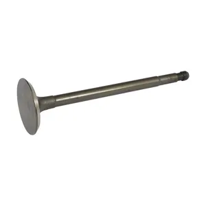 Válvula de escape de cabeza plana, acero inoxidable