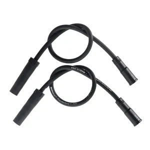 CVP, Juego de cables de bujía ThunderCore Pro. Negro <span style="color: red;font-size: 0,5em">- PEDIDO ESPECIAL -</span>