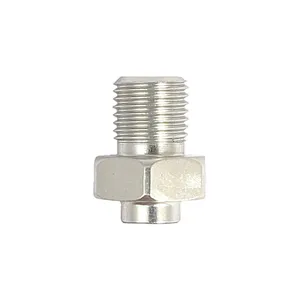 Conector de manguera de freno TRW Varioflex plateado M10x1.00