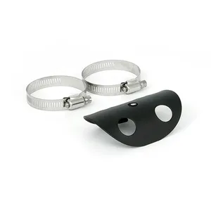 Escudo térmico con agujeros tipo bala universal de 4" negro
