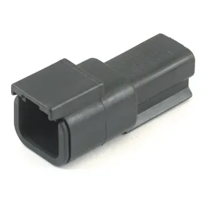 NAMZ, conector Deutsch DTM. Negro, hembra, 2 pines