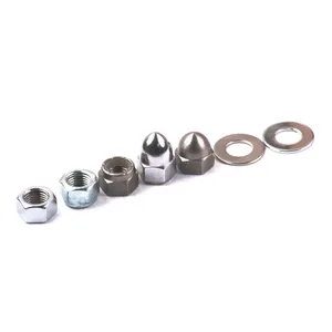 Tuerca hexagonal 7/16-20. Cromo