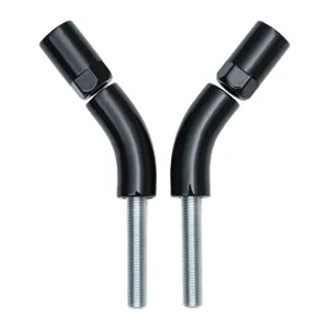 Kuryakyn, extensión de vástago de espejo. Negro