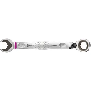 Llave de carraca Wera Joker con interruptor de punta abierta/cerrada - Métrica 14