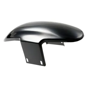 Guardabarros delantero 'Custom V1' de Cult-Werk, 21". Negro brillo