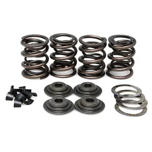 KPMI, kit de muelles de válvula. 0.460" elevación. Collares superiores de acero