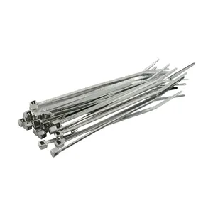 MCS, bridas para cables. 11" (28cm). Cromo