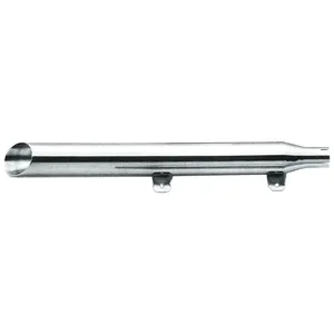 Paughco, silenciador cruiser corte diagonal de 3". 30". Derecho