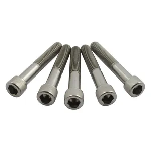 Perno allen de acero inoxidable 3/8-16 x 2 1/2 pulg