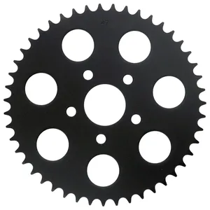 Piñón trasero para conversión de cadena 47t. Negro
