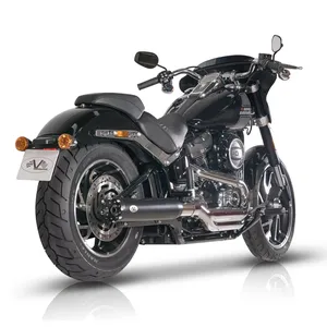 V Performance, silenciador slip-on Revolver Sport Glide. Negro