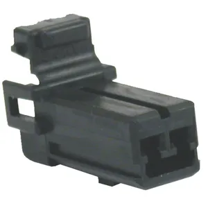 NAMZ, conector AMP Multilock. Negro, clavija, 2 pines