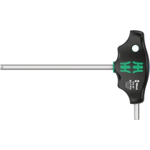 Llave Allen con mango en T Wera HF serie 454 Tamaño 1/4"
