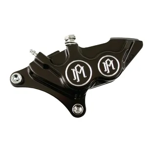 PM, pinza de 4 pistones 137x4b. Montaje directo, 11.5" izquierda delantera. Negro CC