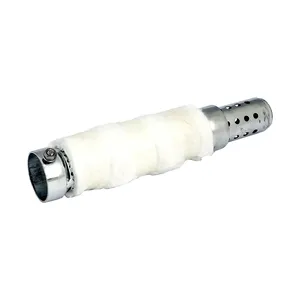 Deflector silencioso para tubo Drag de 2" de 10.5" de largo