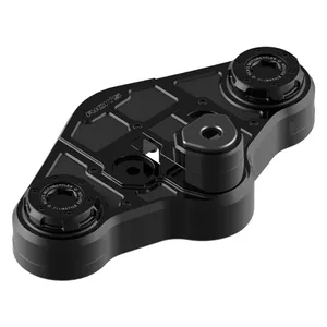 Rick's Motorcycles, kit de elevadores Clubstyle Touring 10". Negro