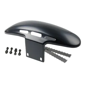 Guardabarros delantero 'Custom V2' de Cult-Werk, 19". Negro brillo
