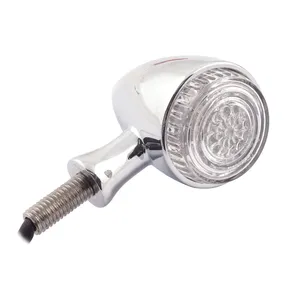 Intermitentes LED Colorado tipo bala. Cromado