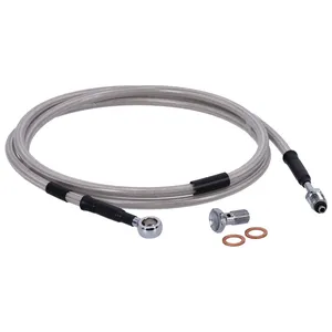 Goodridge kit de línea de embrague hidráulica 63", con recubrimiento transparente