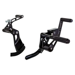 Rick's Motorcycles, kit de controles adelantados. AK47. +2". Negro