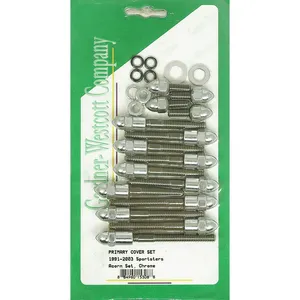 Kit de montaje de la tapa primaria GW, acorn cromado
