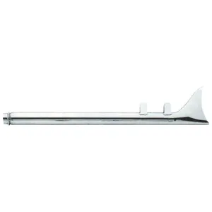 Paughco, extensión fishtail (izq/der). 29" de largo. Cromo