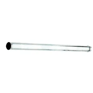 Paughco, extensión de escape. 31" punta abocinada. Cromo