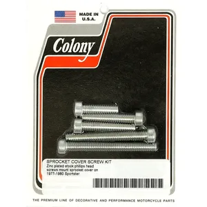 Colony, kit de montaje de tapa de piñón. Zinc