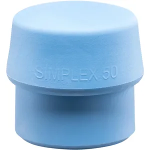 Inserto Halder para martillo Simplex 40mm TPE azul - suave