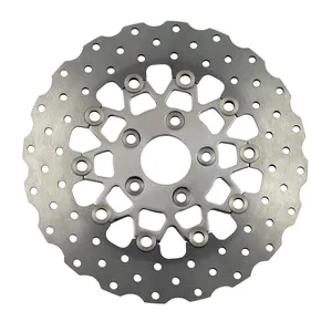 EBC rotor flotante Contour de acero inoxidable pulido