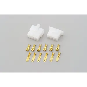 Kit de conectores tipo 250. 6 pines. Bloqueo inverso