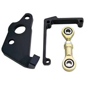 MCS, estabilizador de chasis con enlace para Touring 09-13. Negro