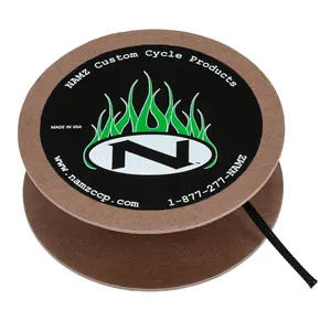 NAMZ, funda flexible trenzada. Negra, 1/4" (6.35mm) DI
