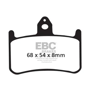 Pastillas de freno EBC Orgánicas