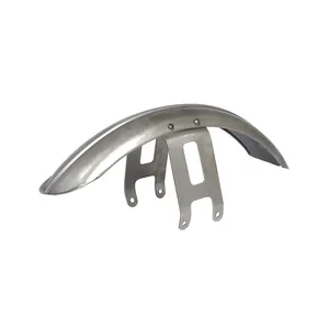 Guardabarros delantero estrecho custom FL 49-84. Acero en bruto, acanalado