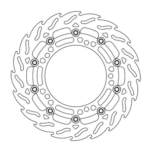 Rotor de freno flotante serie Flame de Moto-Master