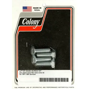 Colony, kit de montaje de bloque de taqués. Estilo OEM, zinc