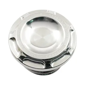 Tapón de combustible Rough Crafts 96-up Groove. Pulido <span style="color: red;font-size: 0,5em">- PEDIDO ESPECIAL -</span>