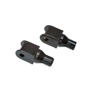 Kuryakyn, Adaptador de estribo estriado negro brillante