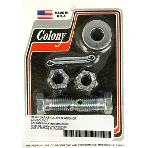 Kit de pernos de montaje del brazo de anclaje de la pinza Colony