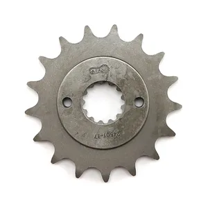 Piñón delantero de acero Afam. 17 dientes