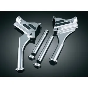 Kuryakyn, cubierta de cuello de chasis Touring Deluxe. Cromado