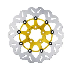 Disco de freno Galfer. Wave. Flotante. Dorado. 292x5mm