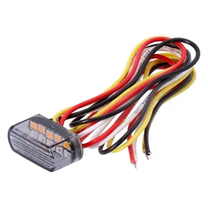 Luz LED Fastline, luz trasera con intermitente. Lente ahumada