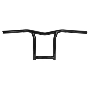 Manillar Burly, The Sid de 1" con 10" de alto. Negro